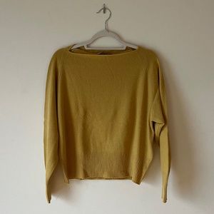 Vince cashmere yellow sweater